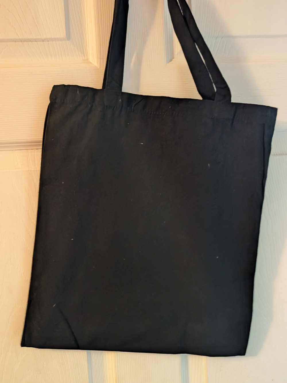 Rumi Graphic Tote Bag - Black with Purple Accent - Picture 2 of 2